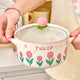 Kawaii Flower Ramen Bowl