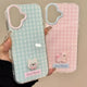 Kawaii Pastel Gingham Samsung Phone Case