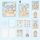 Kawaii Girl Summer Seaside Notebooks