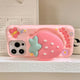 Sweet Strawberry Butterfly iPhone Case