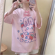 Pink Strawberry Bunny Harajuku T-Shirt