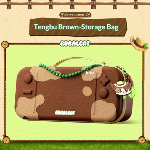 Kawaii Farming Neko Switch Case and Accessories NS/OLED/NS2