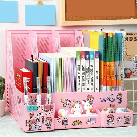 Kawaii Pastel Folder And Desk Organiser