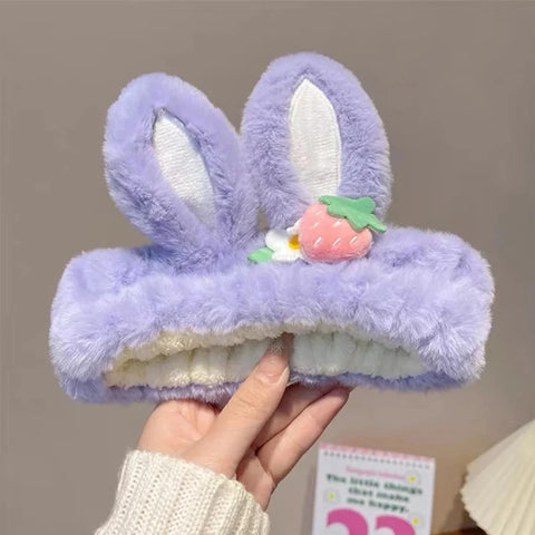 Strawberry Bunny Beauty Headbands