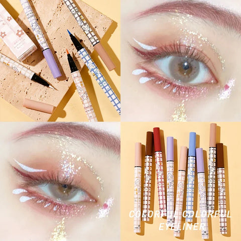 Smooth Colorful Matte Eyeliner