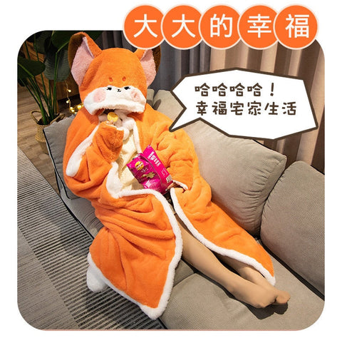 Fox Blanket Hoodie