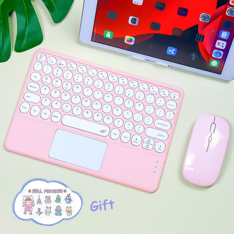 Pastel Wireless iPad Keyboard & Mouse