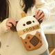 Surprise Puppy Drink Plushie Bag