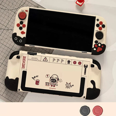 Cute Kitty Kats Many Adventures Nintendo Switch Case NS2/OLED