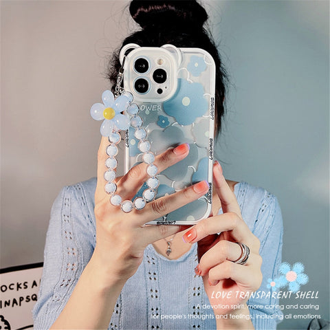 Flower Bear iPhone Case