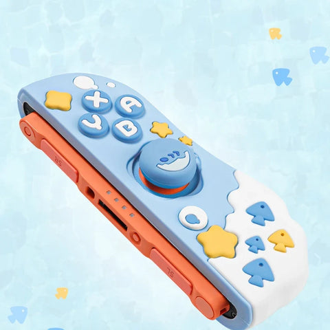 Kawaii Sharky and Friends Switch Hard Cover and Grips NS2