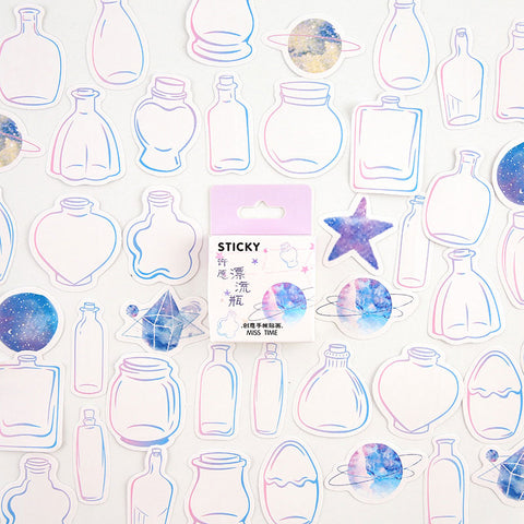 46Pcs/box Diary Stickers