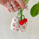 Cute Cherry Print AirPods Case
