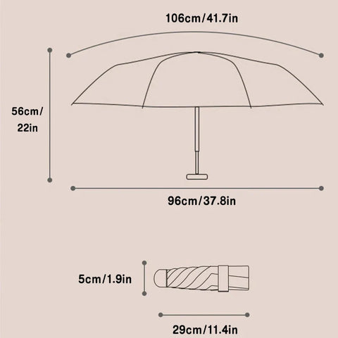 Pretty Cherry Blossoms Umbrella