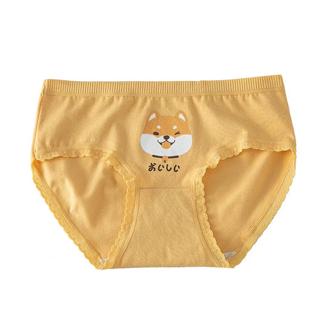Kawaii Shiba Inu Panties Set