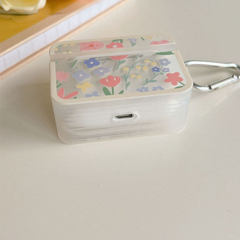 Pastel Flowers AirPods Case