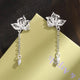 Silver Butterfly Stud Earrings
