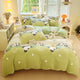 Kawaii Panda Forest Velvet Duvet Cover