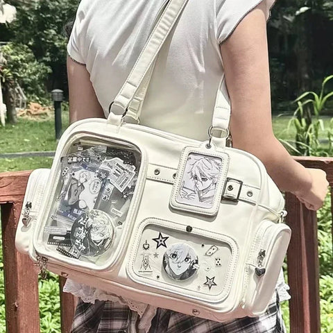 Display Window Pastel Crossbody Bag