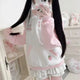 Cute Strawberry Bunny Sailor Sweater