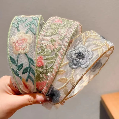 Sweet Cottagecore Floral Headbands