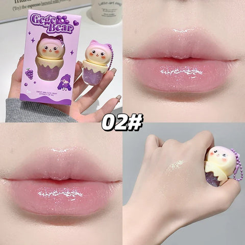 Gege Bear Cat Ice Cream Lip Oil