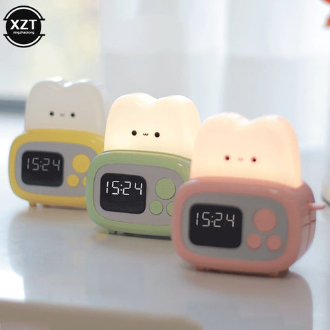 Toaster Alarm Clock Night Light
