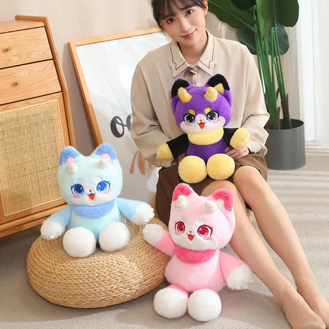 Kawaii Dragon Cat Plushies
