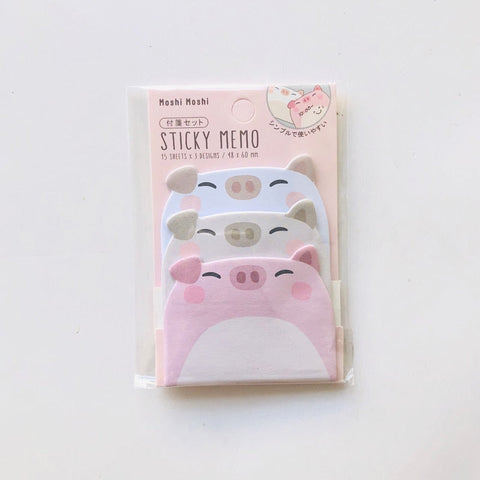 Cute Animal Sticky Notes