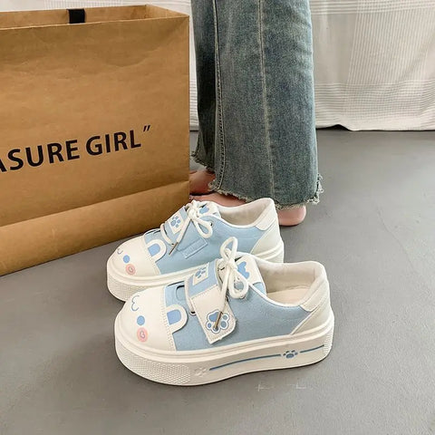 Kawaii Cutesy Neko Platform Sneakers