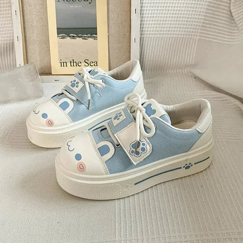 Kawaii Cutesy Neko Platform Sneakers
