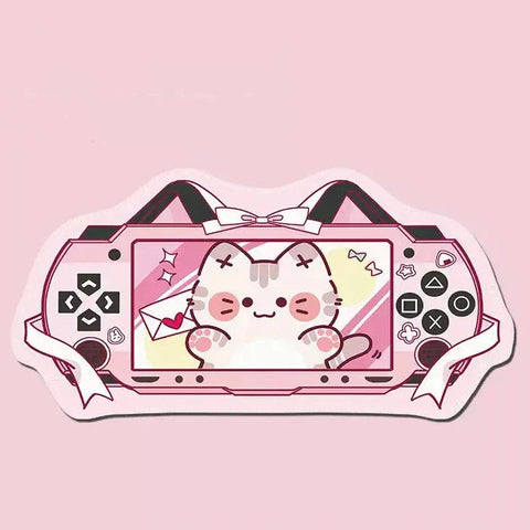 Kawaii Neko Gaming Desk Pad