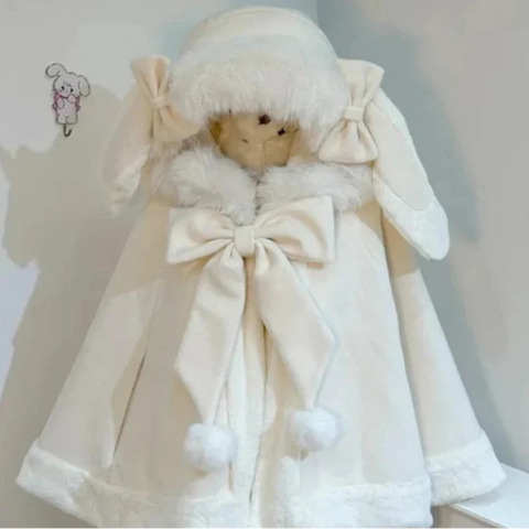 Kawaii Bunny Hooded Cloak