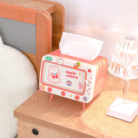 Tissue Box & Phone Holder