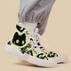 Adorable Black Cute Kitty Sneakers