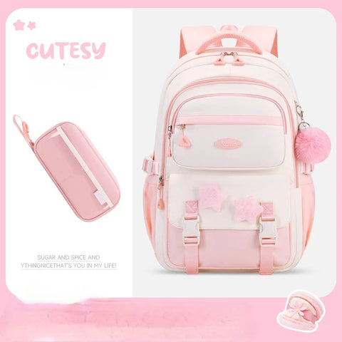 Kawaii Pastel Cutesy Backpack Set