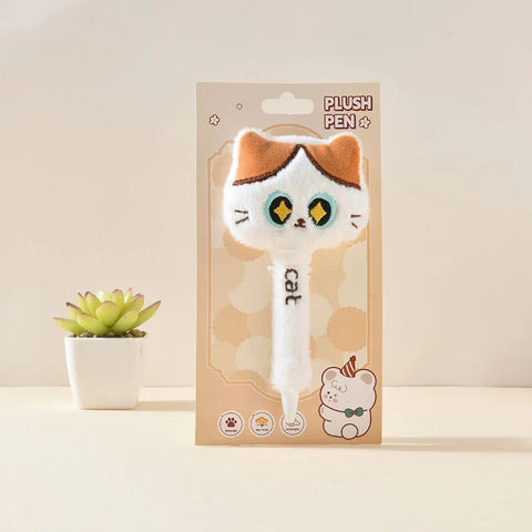 Plush Cat Gel Pens