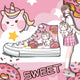 Kawaii Pink Unicorn Sneakers