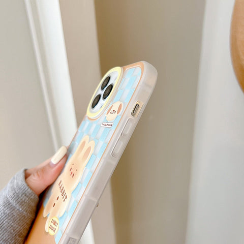 Chocolate Puppy & Bunny iPhone Cover