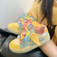 Angel On A Rainbow Platform Sneakers