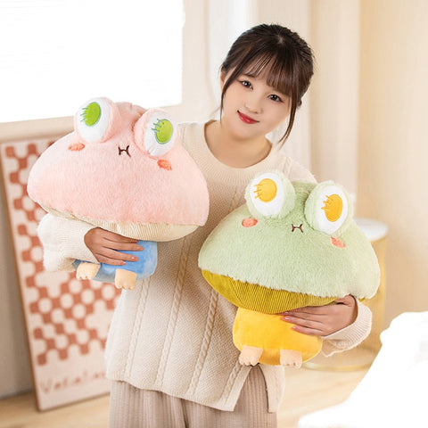 Mushroom Frog Plushies