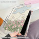 Kawaii Tulips & Bunnies iPad Case