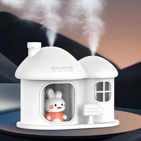 Bunny House Humidifier Night Light