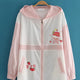 Strawberry Jam Thin Summer Jacket
