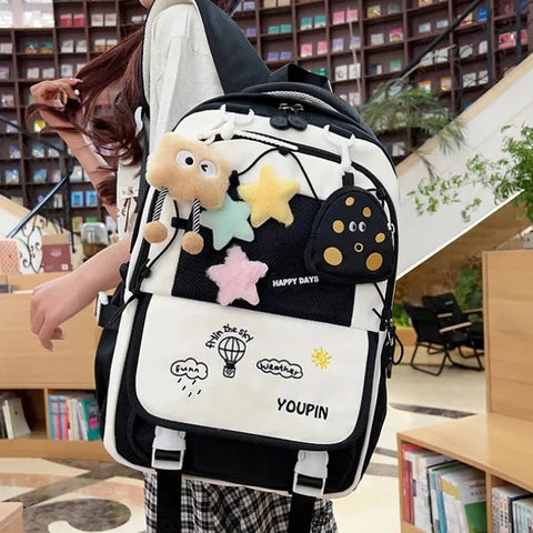 Happy Days 3 Piece Backpack Set