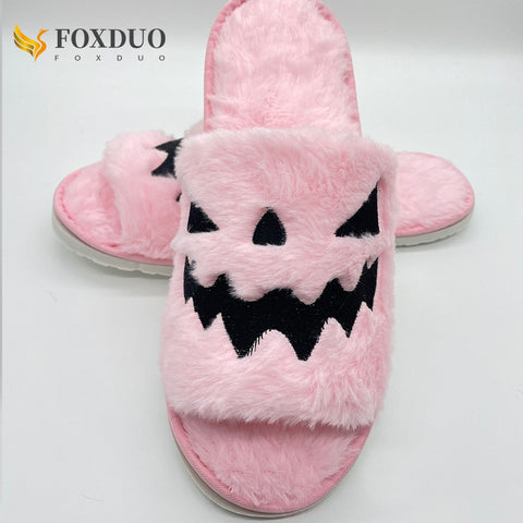 Halloween Pumpkin Slippers