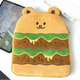 Kawaii Hamburger Bear Tablet Sleeve