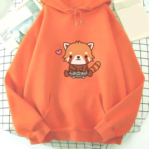 Kawaii Red Panda Gamer Hoodie