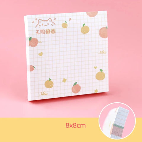 Cuties and Fruit Sticky Notes