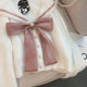 Soft Cropped Sailor Cardigan
